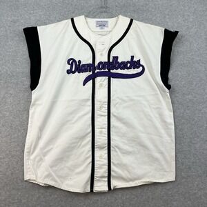 Vintage Starter‎ Arizona Diamondbacks Sleeveless Spellout Baseball Jersey Shirt